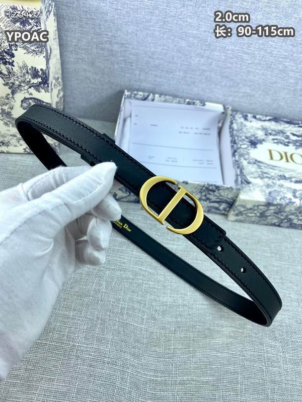 Dior belt 20mmX90-115cm 8L (5)