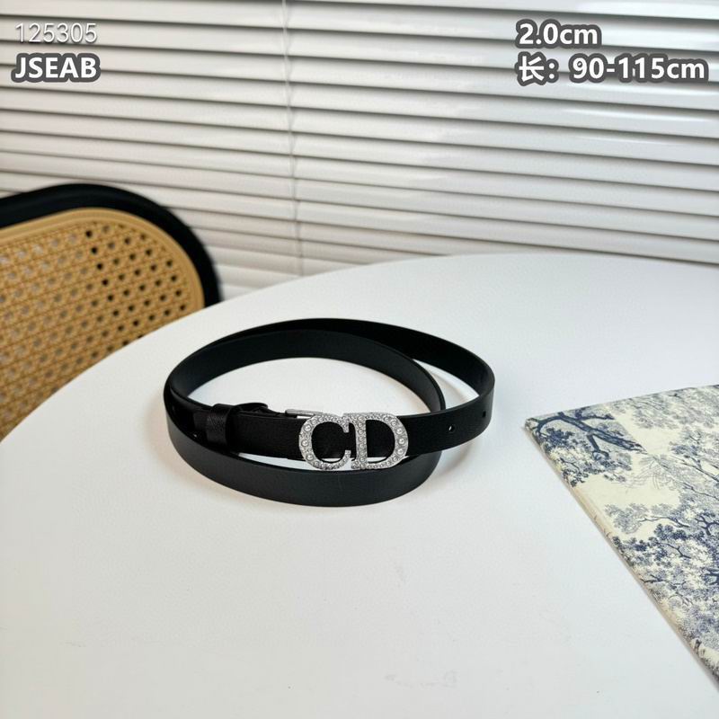 Dior belt 20mmX90-115cm 8L (52)