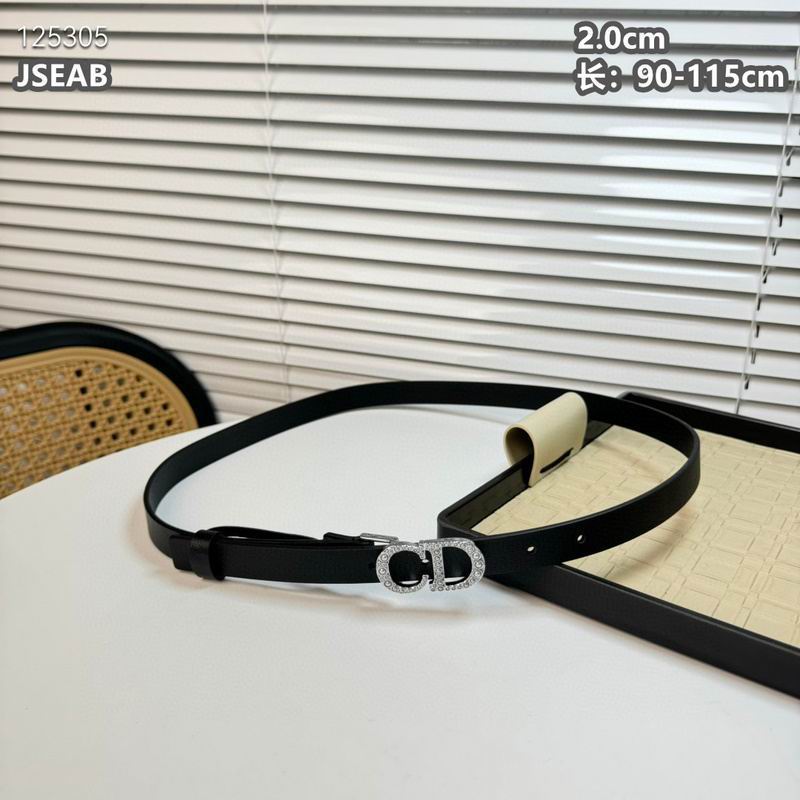 Dior belt 20mmX90-115cm 8L (53)