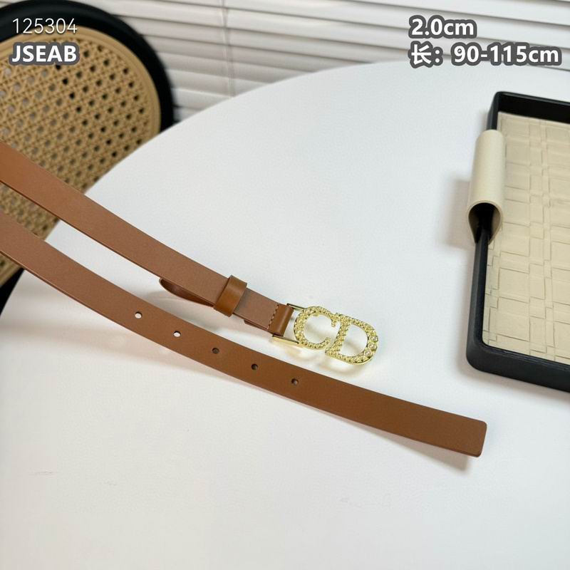 Dior belt 20mmX90-115cm 8L (54)