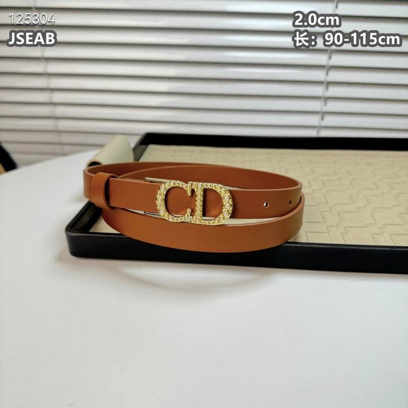 Dior belt 20mmX90-115cm 8L (55)