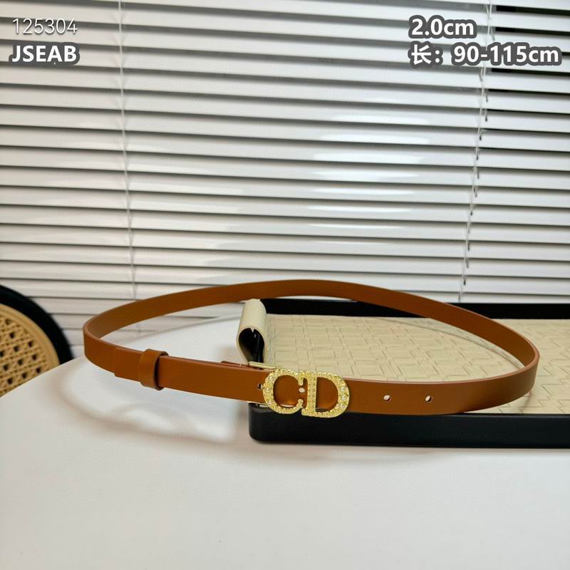 Dior belt 20mmX90-115cm 8L (56)