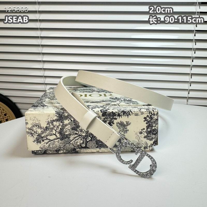 Dior belt 20mmX90-115cm 8L (58)