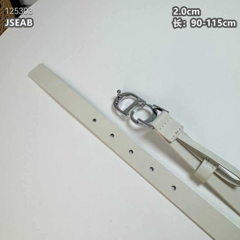 Dior belt 20mmX90-115cm 8L (59)