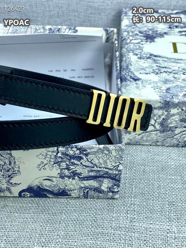 Dior belt 20mmX90-115cm 8L (6)