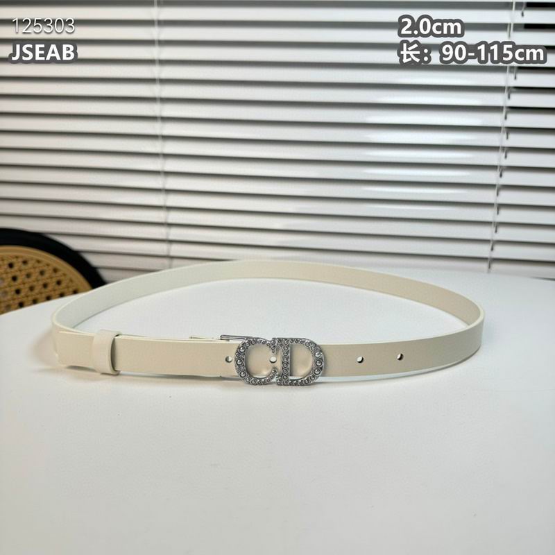 Dior belt 20mmX90-115cm 8L (60)