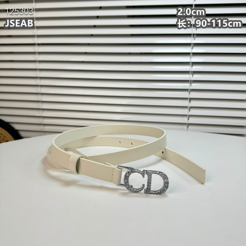 Dior belt 20mmX90-115cm 8L (61)