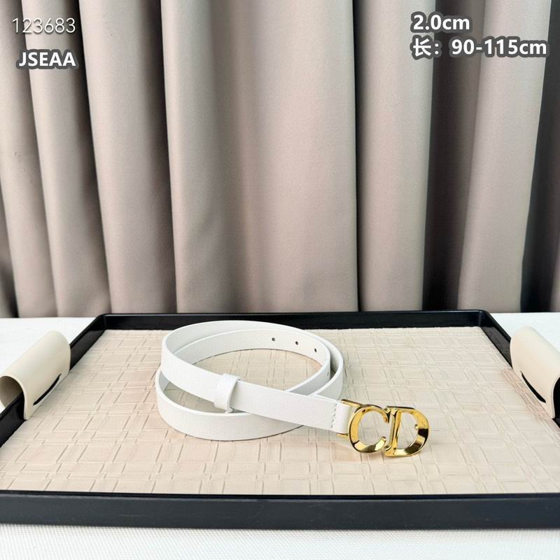 Dior belt 20mmX90-115cm 8L (62)