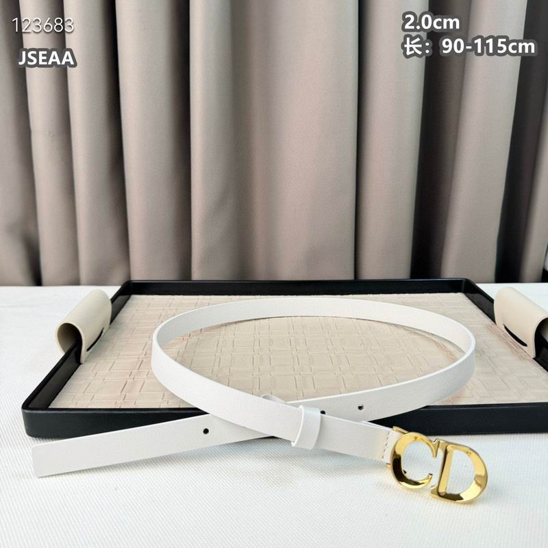 Dior belt 20mmX90-115cm 8L (63)