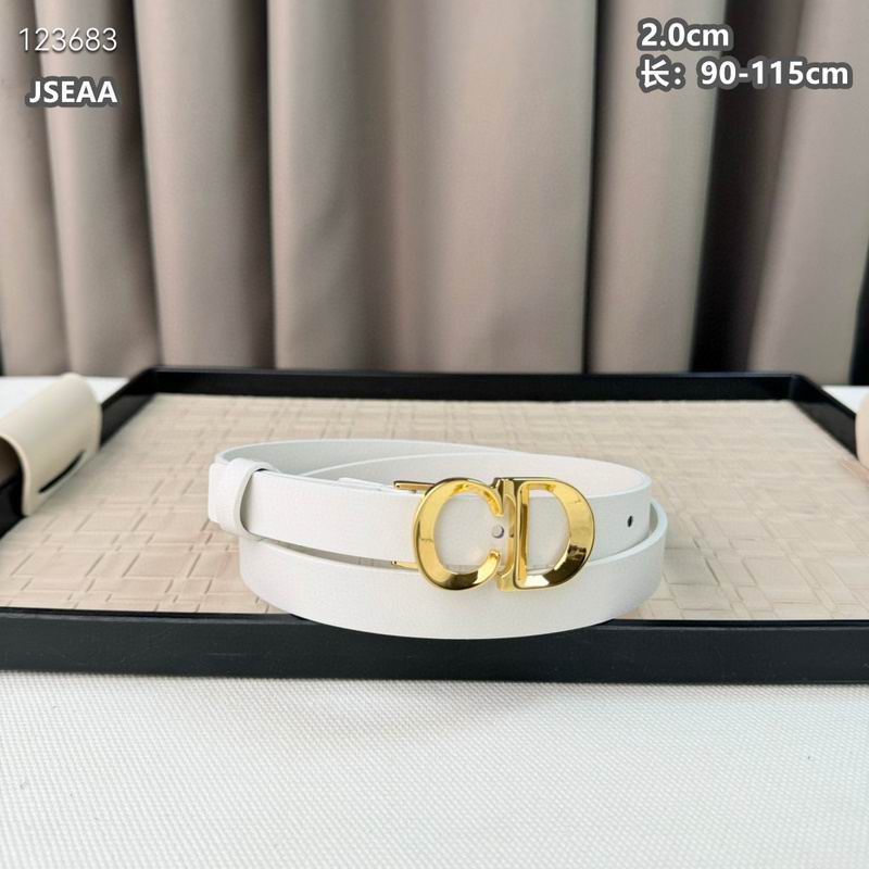 Dior belt 20mmX90-115cm 8L (65)