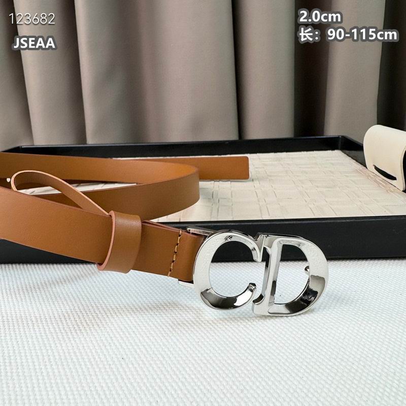 Dior belt 20mmX90-115cm 8L (66)