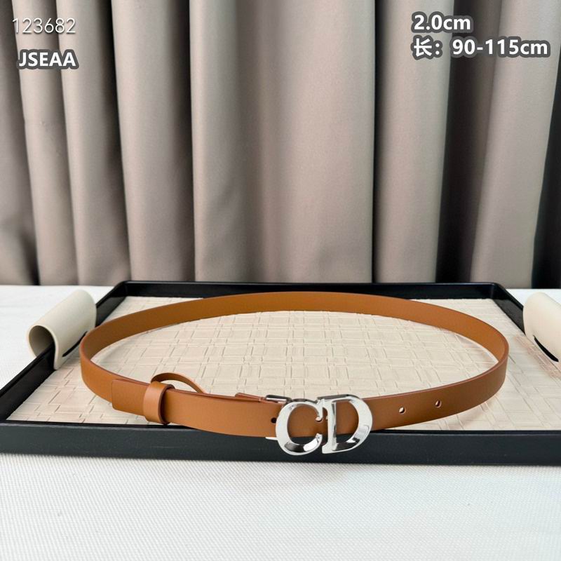 Dior belt 20mmX90-115cm 8L (68)