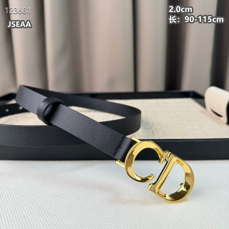 Dior belt 20mmX90-115cm 8L (70)