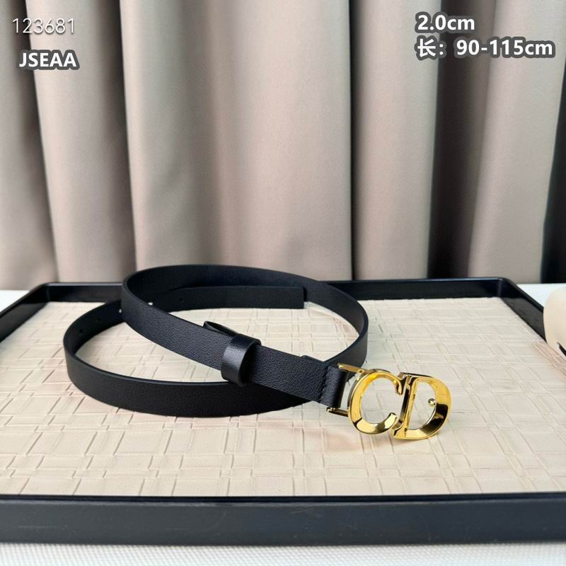 Dior belt 20mmX90-115cm 8L (71)