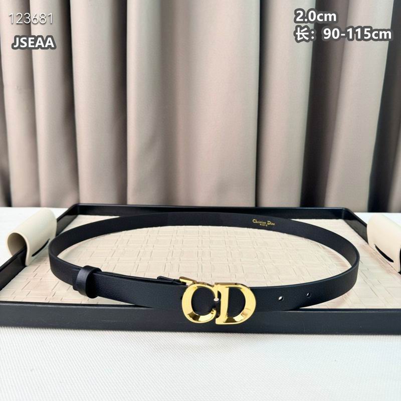 Dior belt 20mmX90-115cm 8L (73)