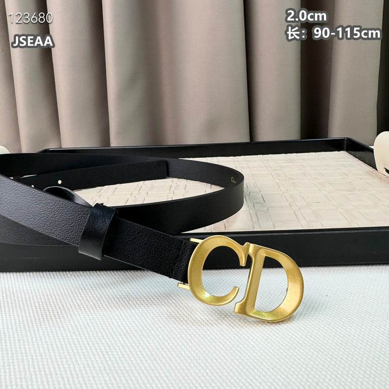 Dior belt 20mmX90-115cm 8L (74)