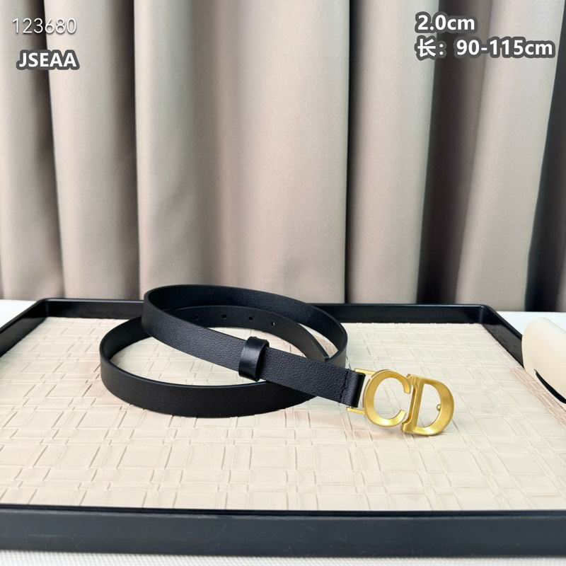 Dior belt 20mmX90-115cm 8L (75)