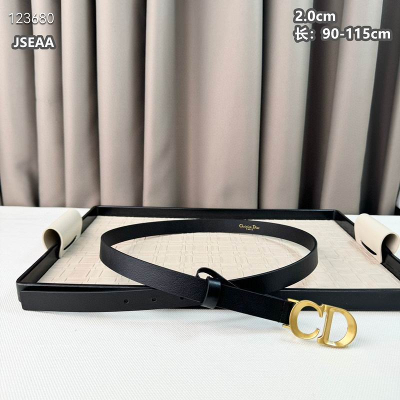 Dior belt 20mmX90-115cm 8L (76)