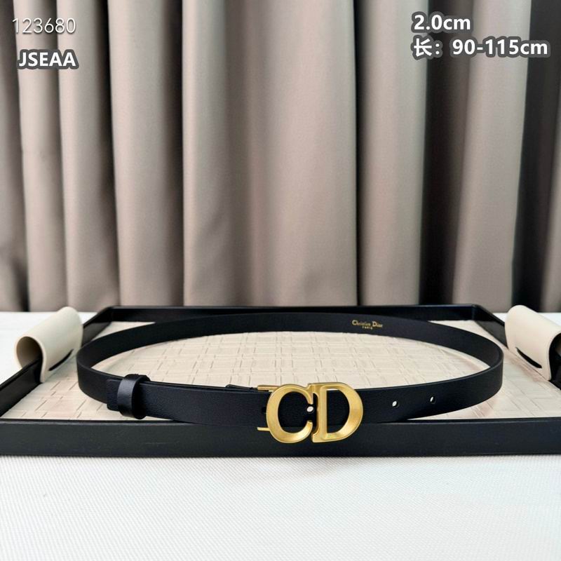 Dior belt 20mmX90-115cm 8L (77)