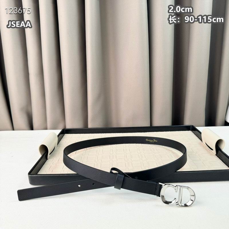 Dior belt 20mmX90-115cm 8L (80)