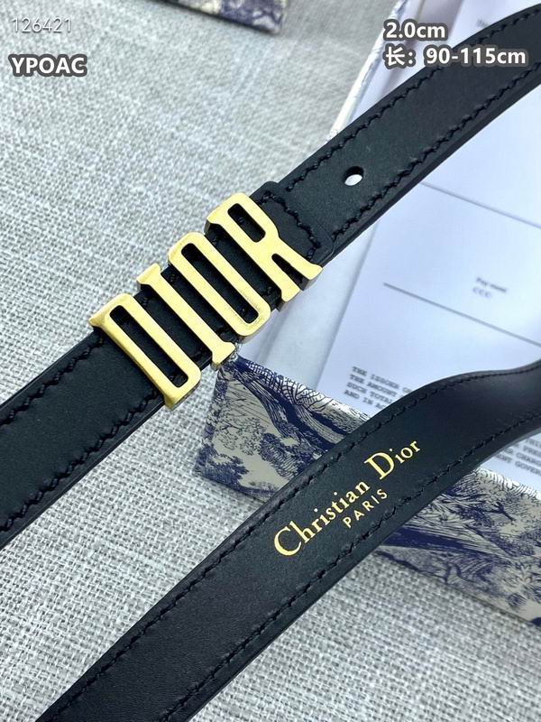 Dior belt 20mmX90-115cm 8L (9)