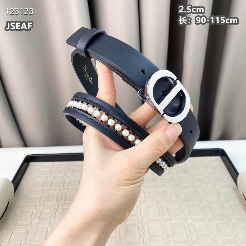 Dior belt 25mmX90-115cm 8L (10)