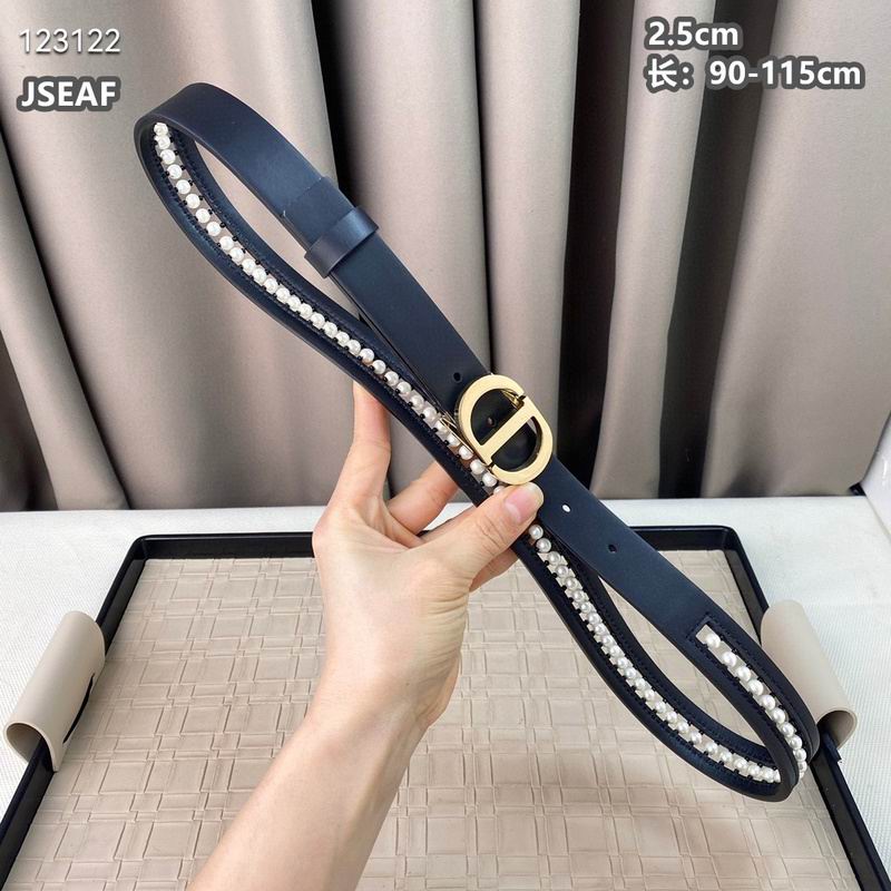 Dior belt 25mmX90-115cm 8L (16)