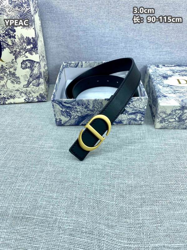 Dior belt 30mmX90-115cm 8L (1)
