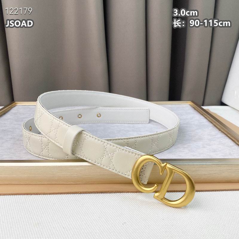 Dior belt 30mmX90-115cm 8L (103)