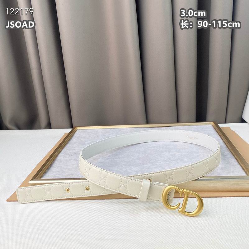 Dior belt 30mmX90-115cm 8L (104)