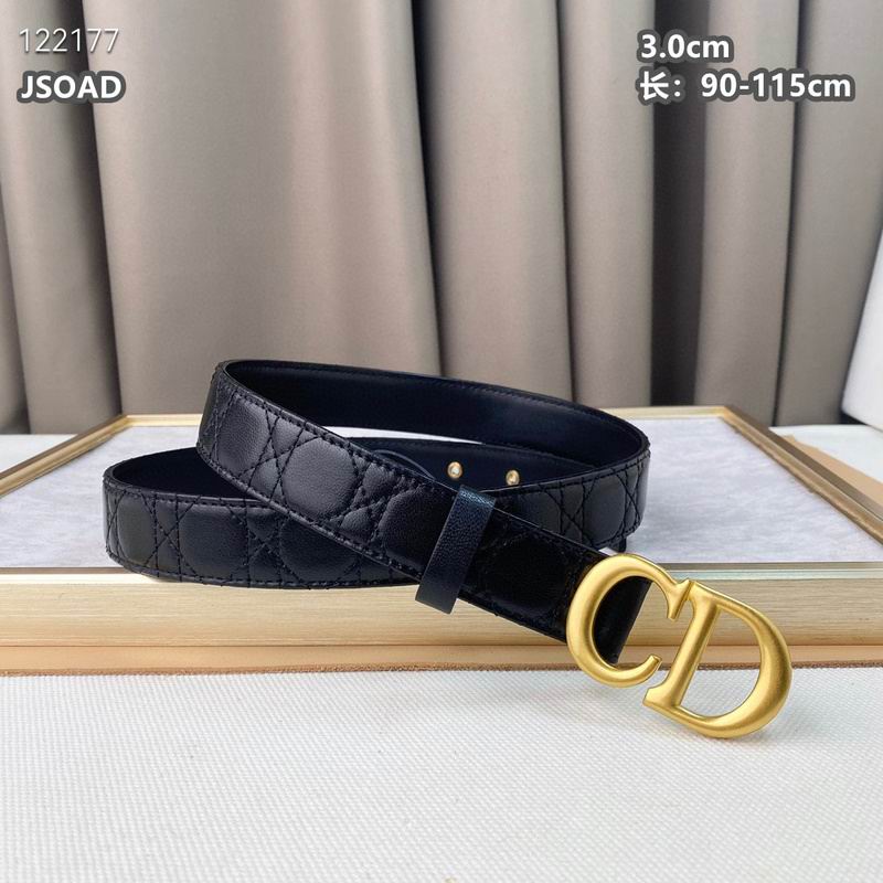 Dior belt 30mmX90-115cm 8L (111)