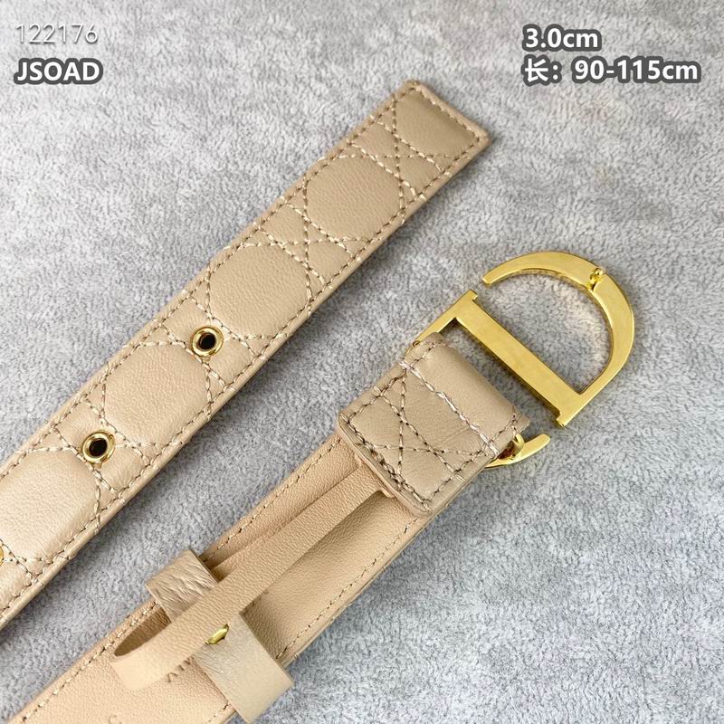 Dior belt 30mmX90-115cm 8L (116)