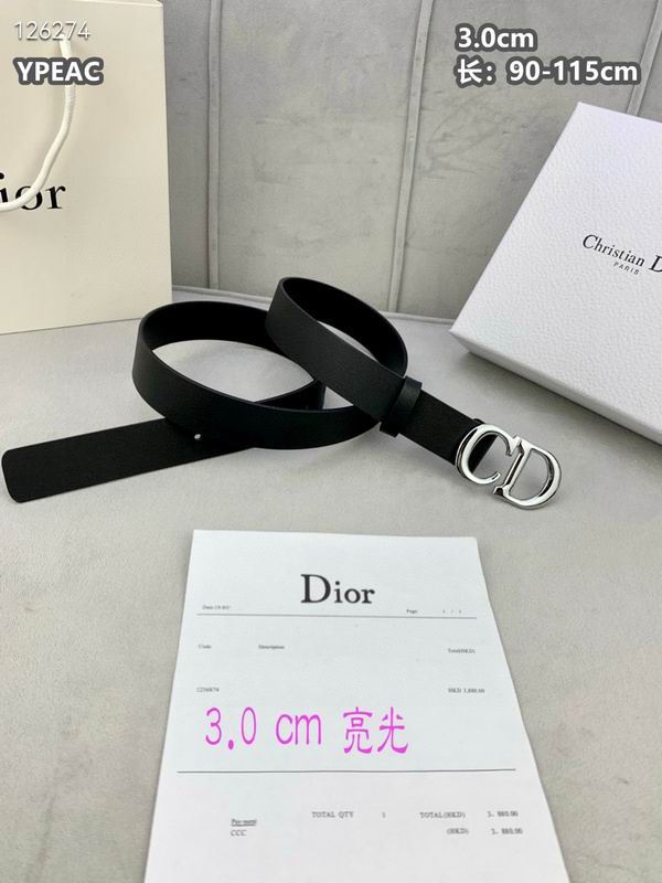 Dior belt 30mmX90-115cm 8L (15)