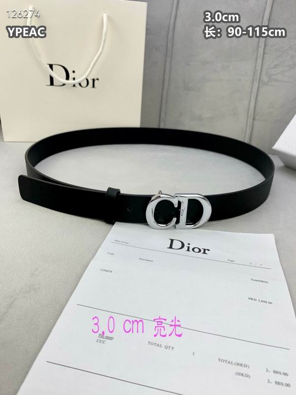 Dior belt 30mmX90-115cm 8L (17)