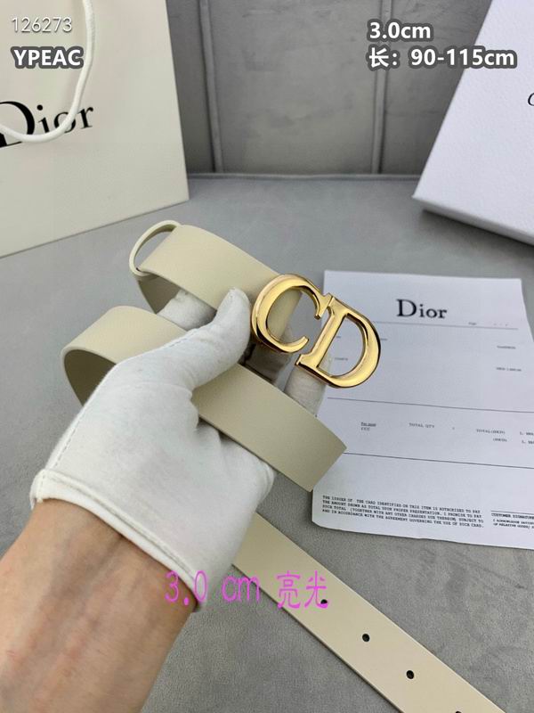 Dior belt 30mmX90-115cm 8L (22)