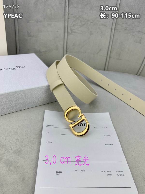 Dior belt 30mmX90-115cm 8L (23)