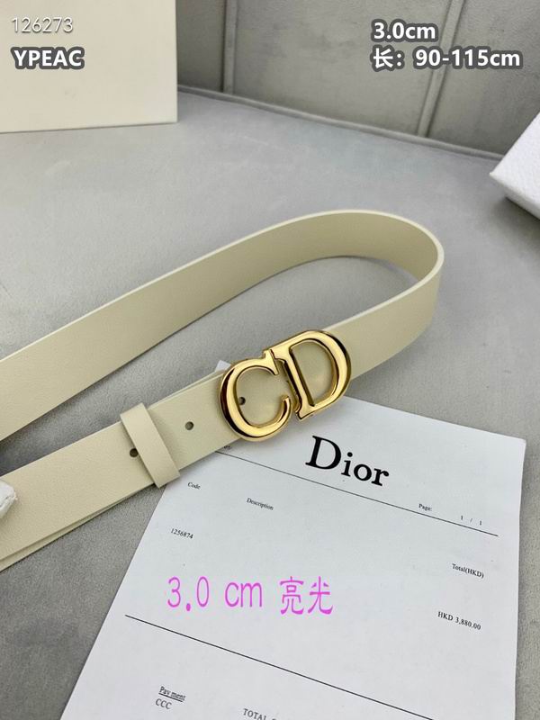 Dior belt 30mmX90-115cm 8L (24)