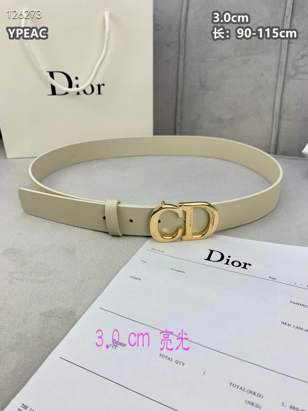 Dior belt 30mmX90-115cm 8L (25)