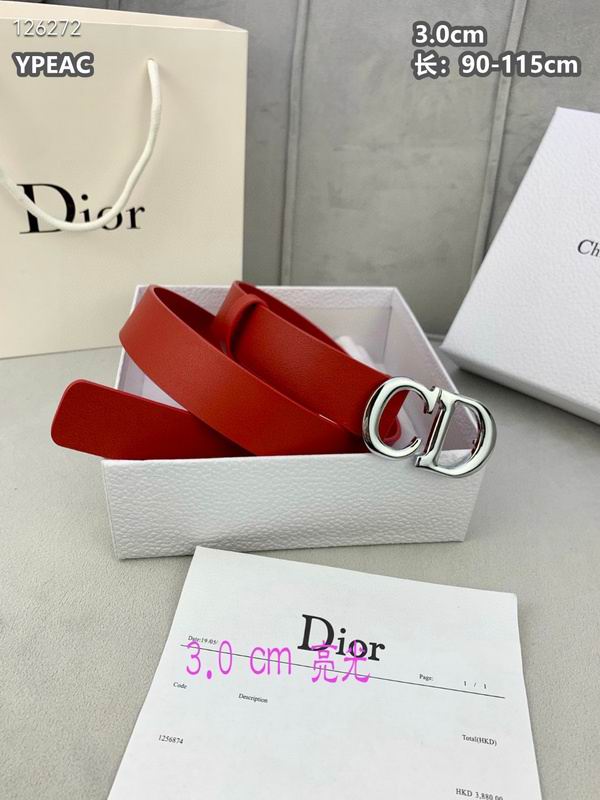 Dior belt 30mmX90-115cm 8L (31)