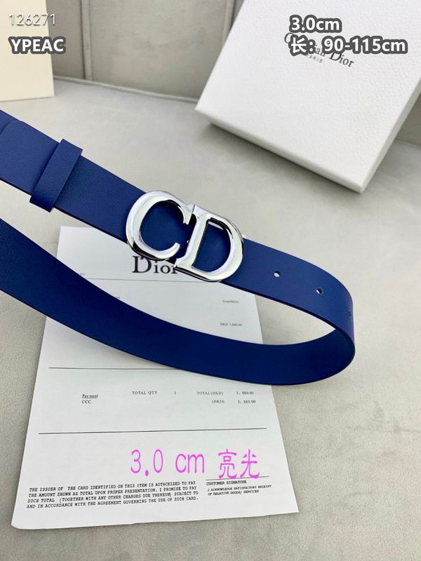 Dior belt 30mmX90-115cm 8L (34)