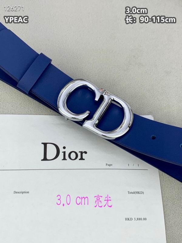Dior belt 30mmX90-115cm 8L (35)