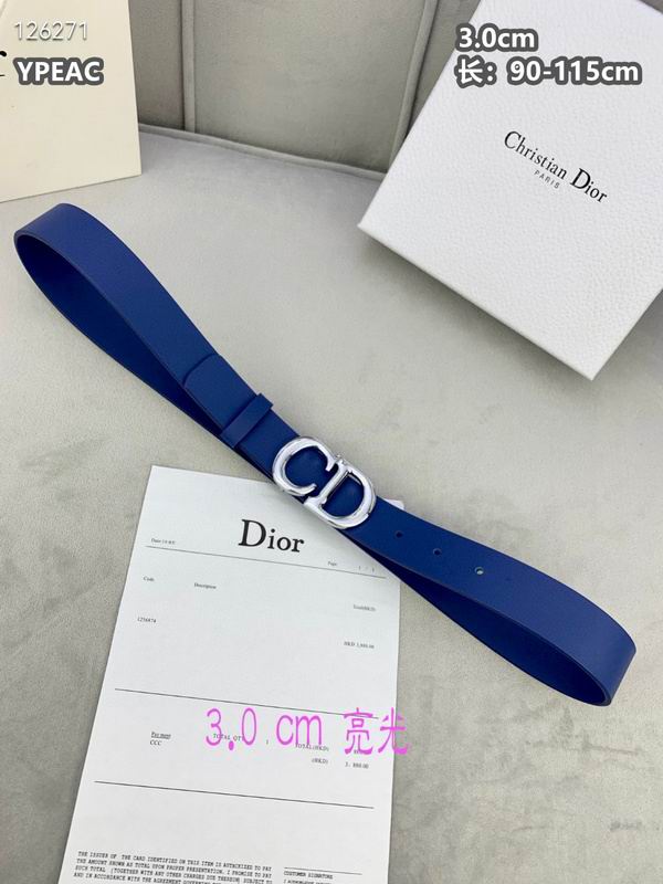 Dior belt 30mmX90-115cm 8L (37)