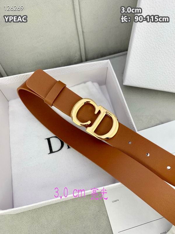 Dior belt 30mmX90-115cm 8L (44)