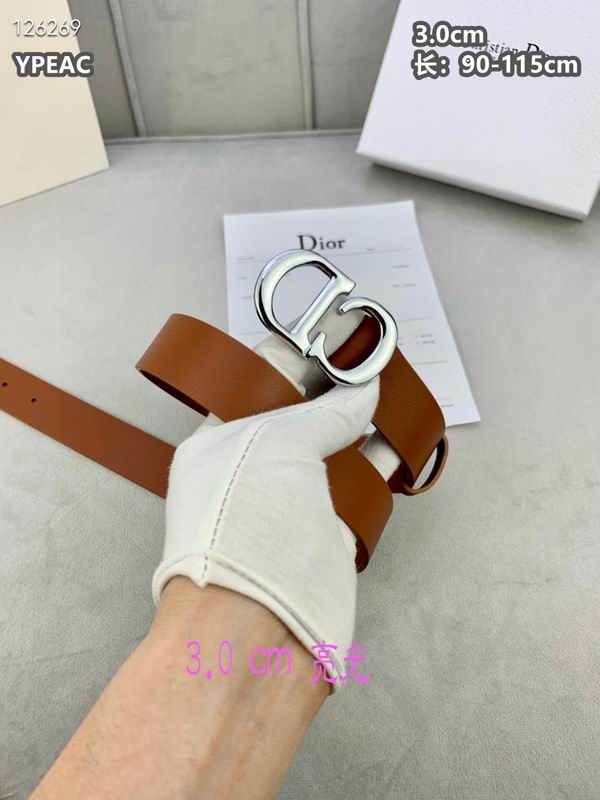 Dior belt 30mmX90-115cm 8L (47)