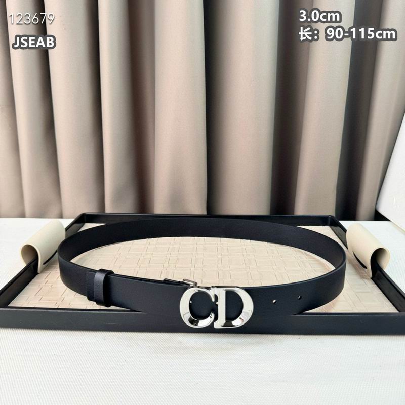Dior belt 30mmX90-115cm 8L (58)