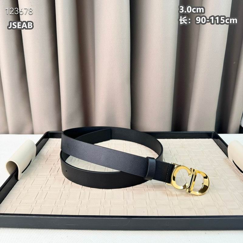 Dior belt 30mmX90-115cm 8L (60)
