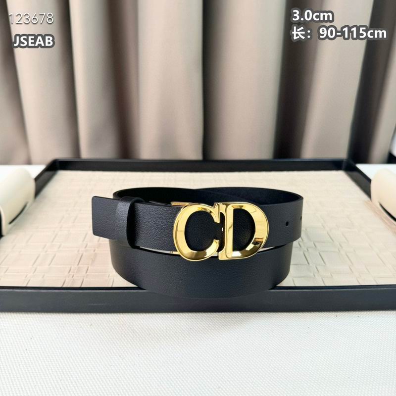 Dior belt 30mmX90-115cm 8L (61)