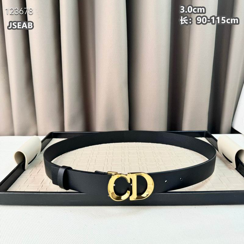 Dior belt 30mmX90-115cm 8L (62)