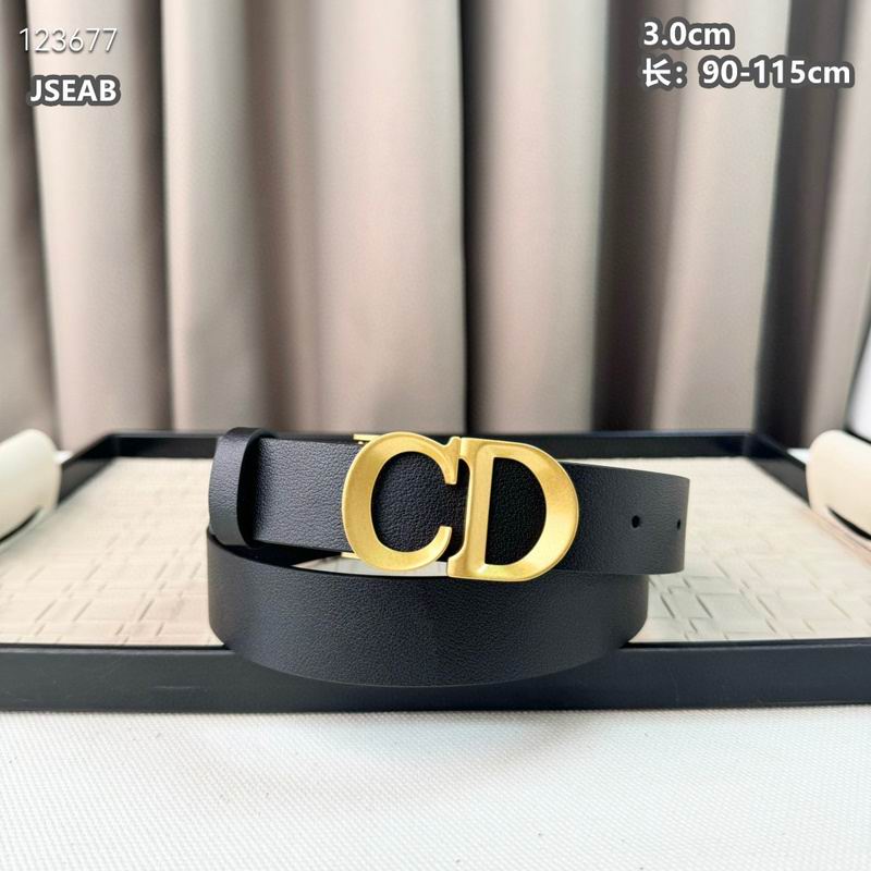 Dior belt 30mmX90-115cm 8L (63)