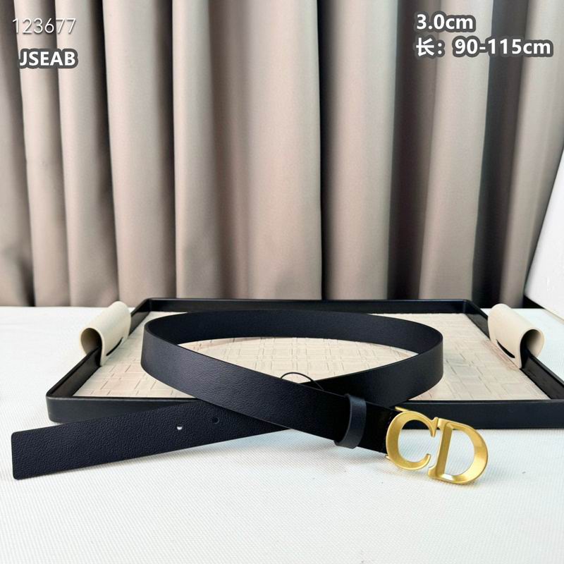 Dior belt 30mmX90-115cm 8L (65)